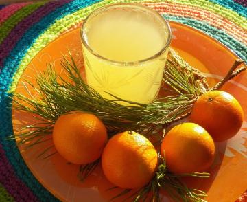 Mandarin-Tanne Getränk mit Vitamin C. Weihnachten Neuheit 2020!