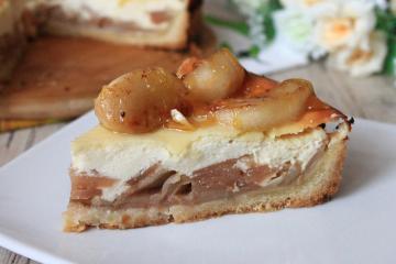 Sie haben noch die Äpfel? Dann pechom andere pie - „Königsapfelkuchen“