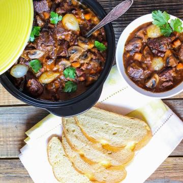 Rezept "Beef Bourguignon"