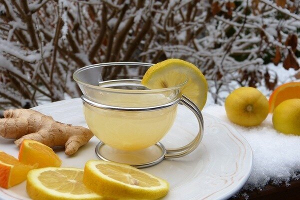 Ingwer mit Zitrone ist ein großartiges Heilmittel gegen Erkältungen (Foto: Pixabay.com)