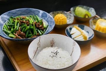 Wie kochen Reis für eine Beilage, dass er als die Japaner nicht schlechter links