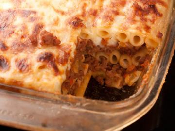 Faul Lasagne oder wie mit Hackfleisch einen Auflauf von Makkaroni zu machen