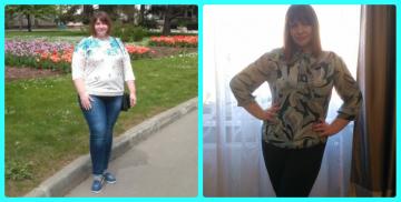 Ich esse köstlich und Gewicht zu verlieren. Mein Ergebnis für 10 Monate minus 39 kg.