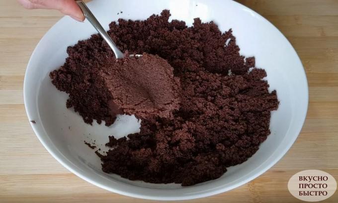 Verfahren zur Herstellung von Schokoladendessert